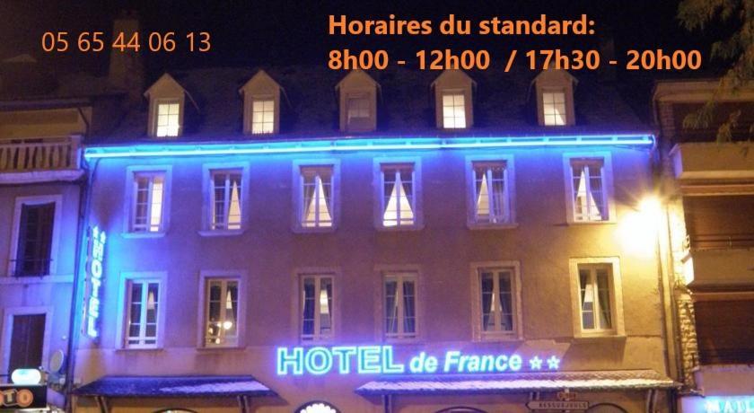 Hotel De France Espalion Kültér fotó